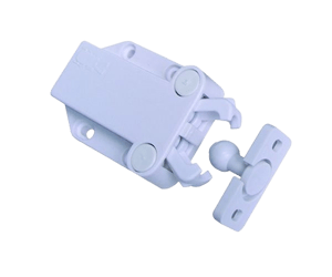 Push-Push Latches Heavy Duty White