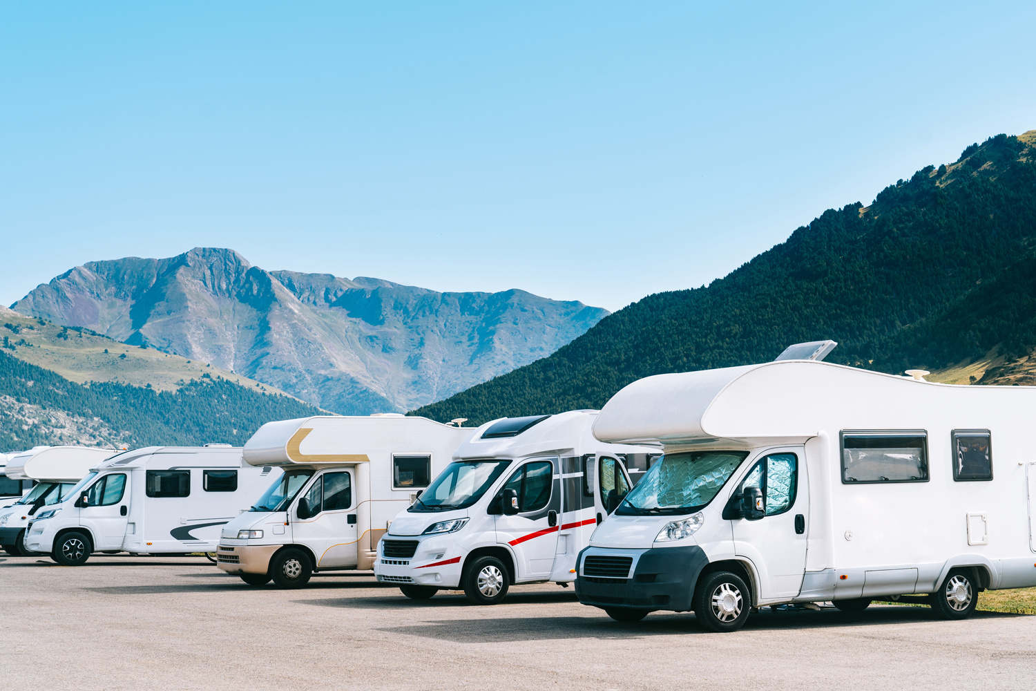 caravans and motorhomes