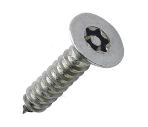 6-lobe-pin-self-tapping-countersunk-head-security-screws