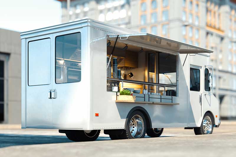 Gas-strut-on-a-food-truck